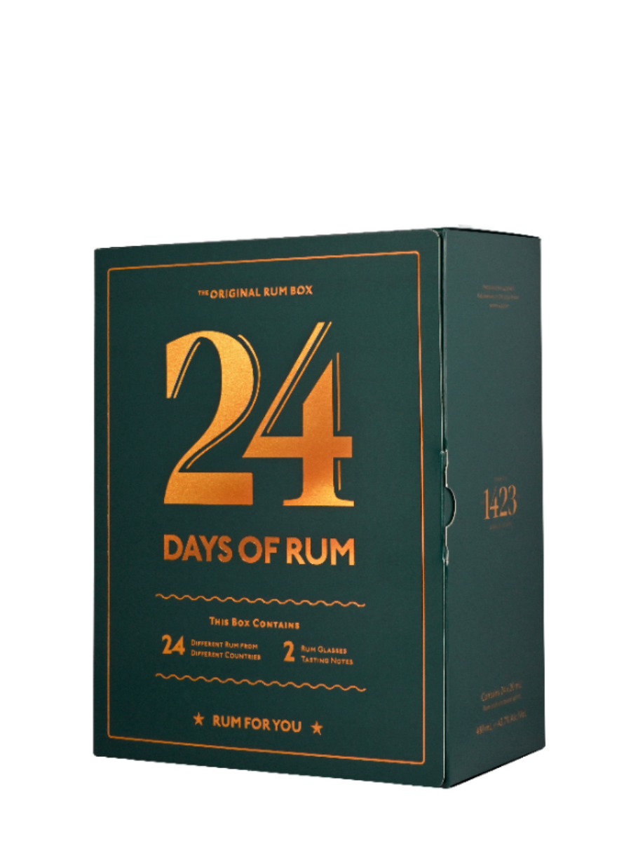 24 Days of Rum Advent Calendar 2022 Edition Giftbox 24x20ml Bottles