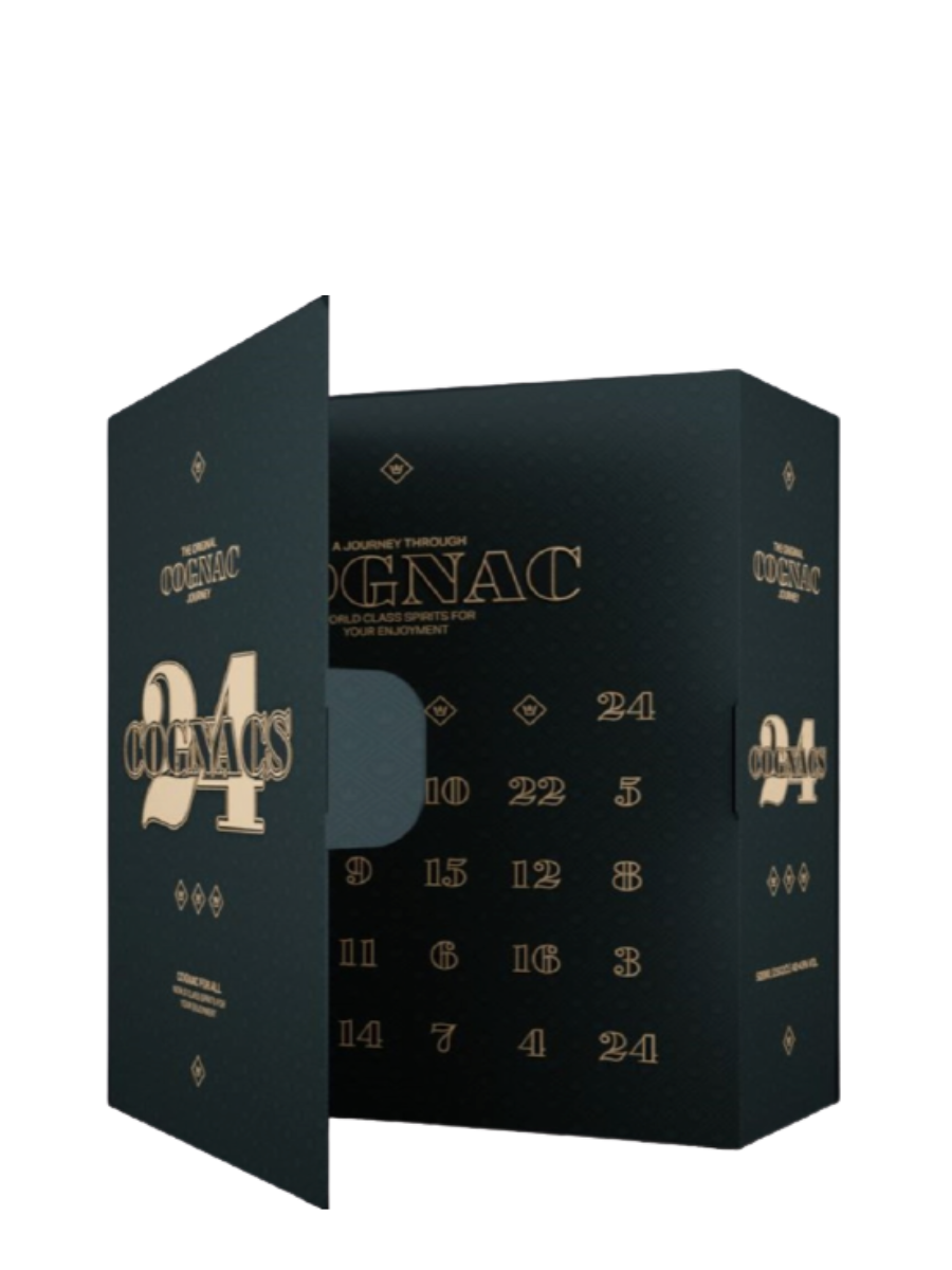 24 Days of Cognac Christmas Advent Calendar 25x20ml Bottles
