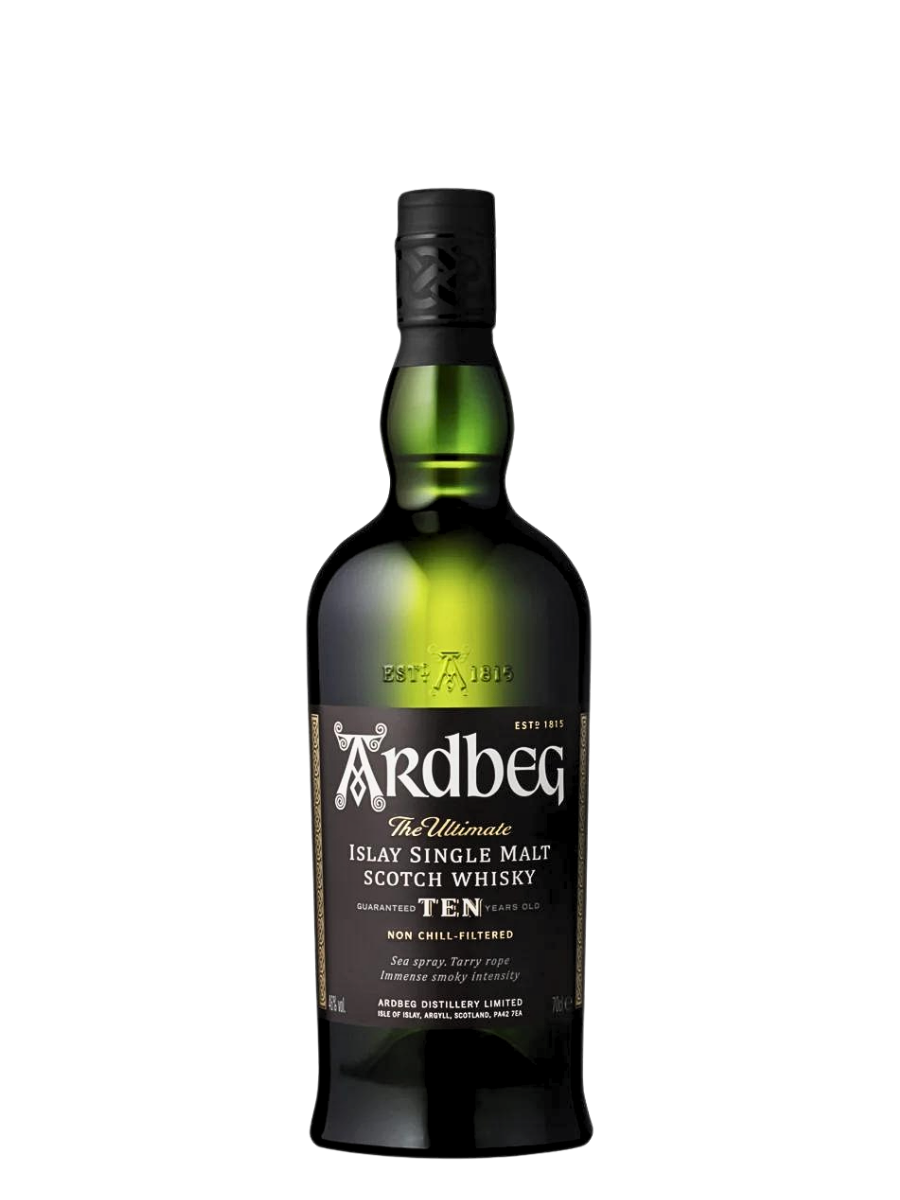 Ardbeg 10 Year Old Single Malt Scotch Whisky 46% 700ml