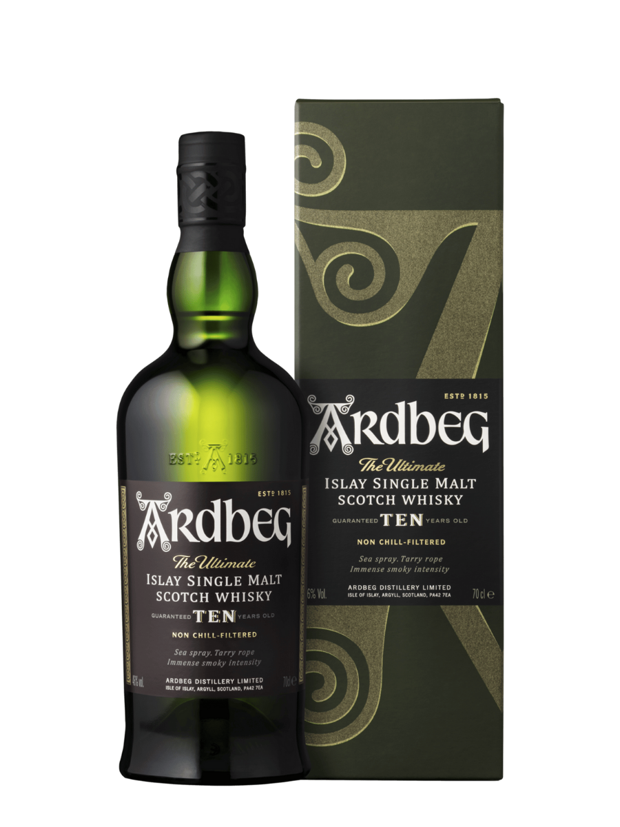 Ardbeg 10 Year Old Single Malt Scotch Whisky 46% 700ml