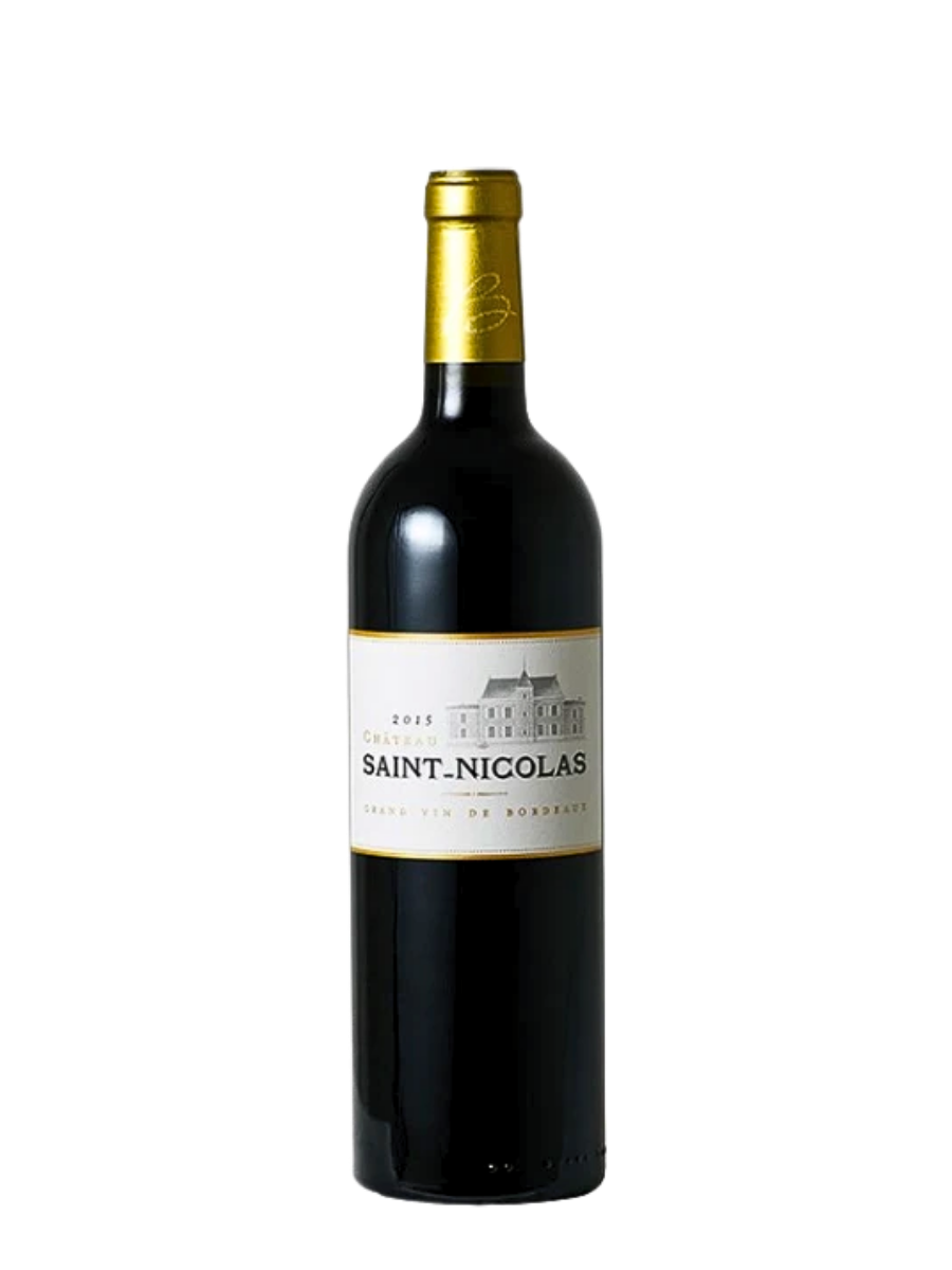 Chateau Saint Nicolas AOC Cadillac Cotes De Bordeaux 2015 750ml
