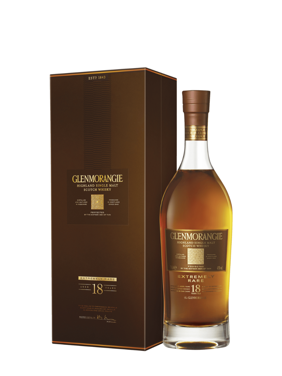 Glenmorangie Extremely Rare 18 Year Old Single Malt Scotch Whisky 700ml