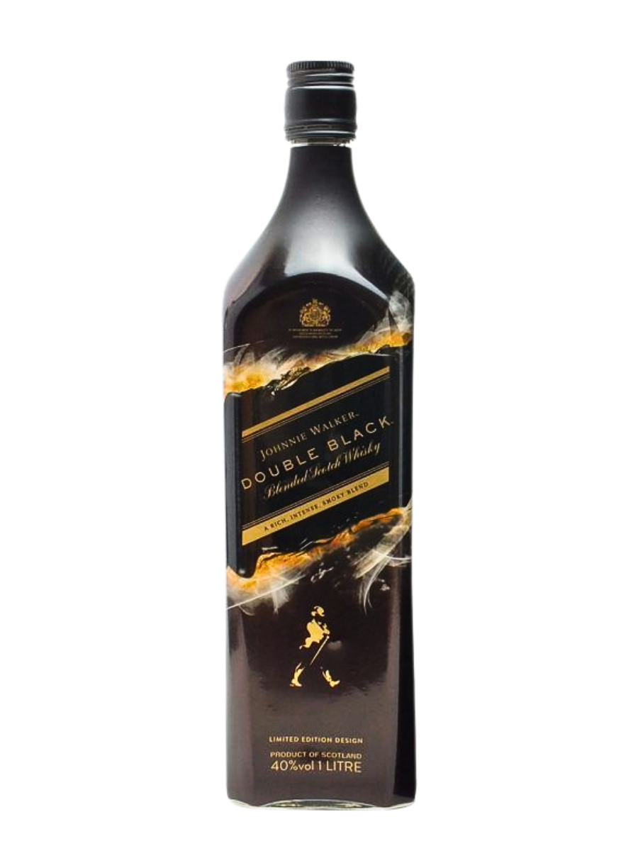 Johnnie Walker Double Black Limited Edition Shadow Giftbox 40% 1L