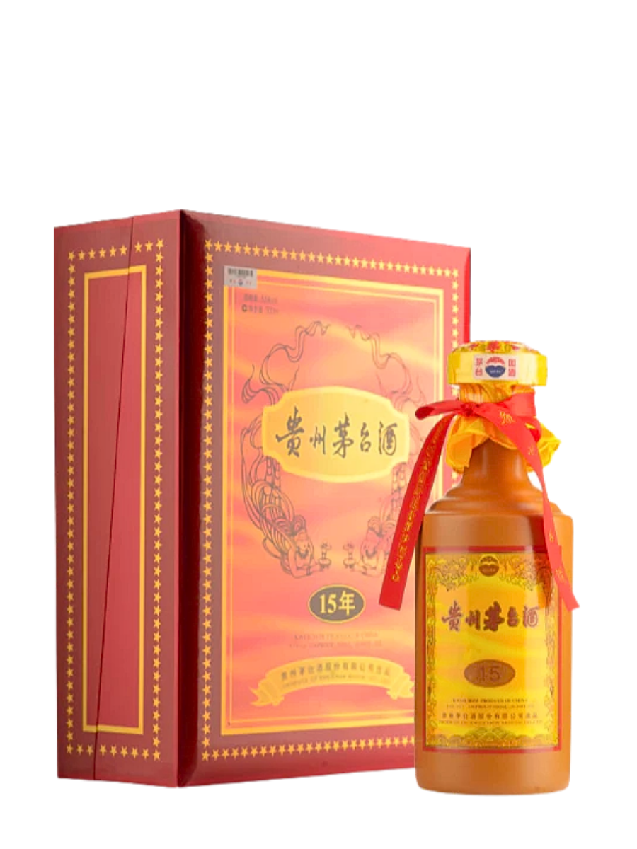 Kweichow Moutai 15 Year Old Chinese Baijiu 53% 500ml
