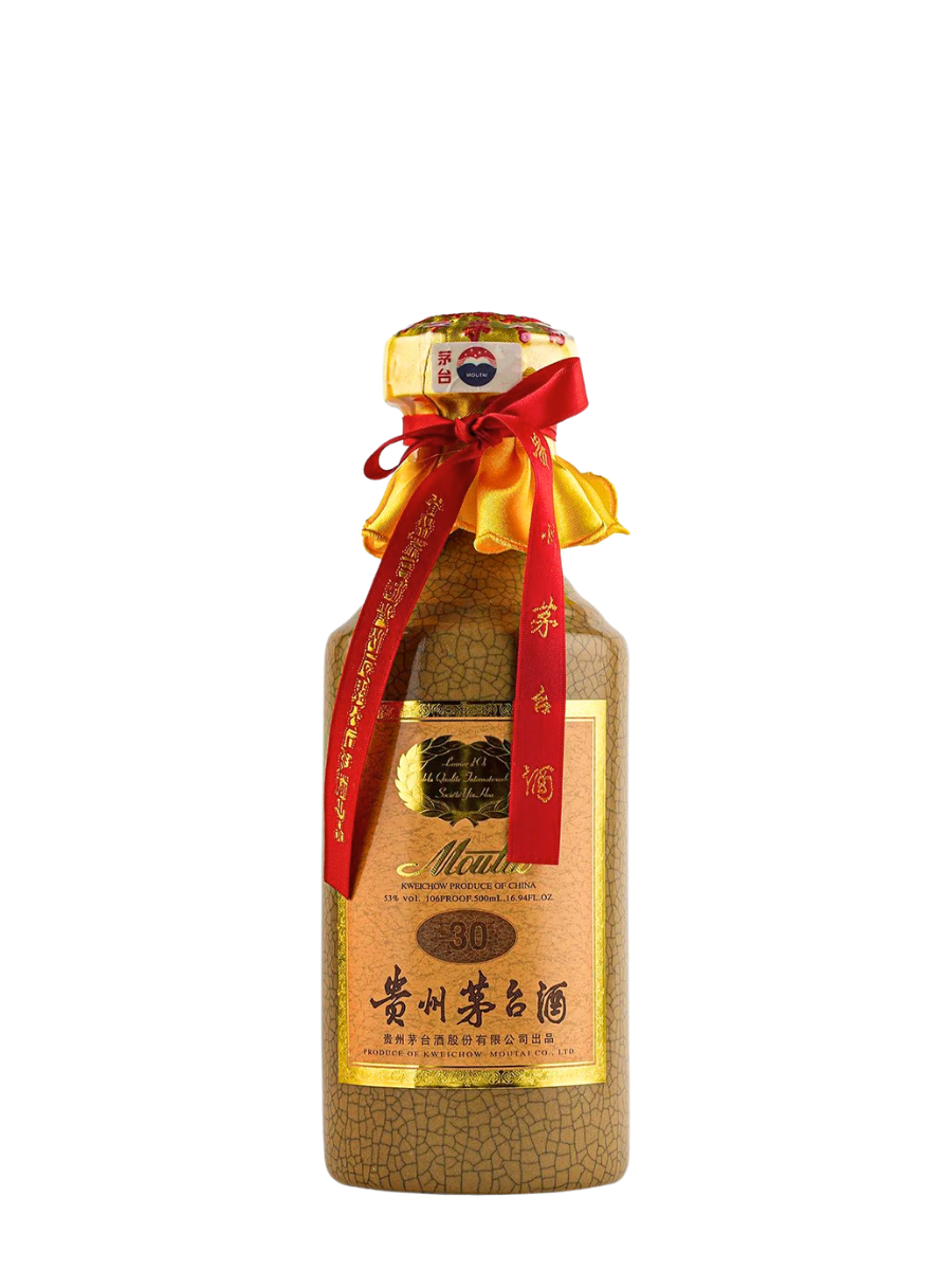 Kweichow Moutai 30 Year Old Chinese Baijiu 53% 500ml
