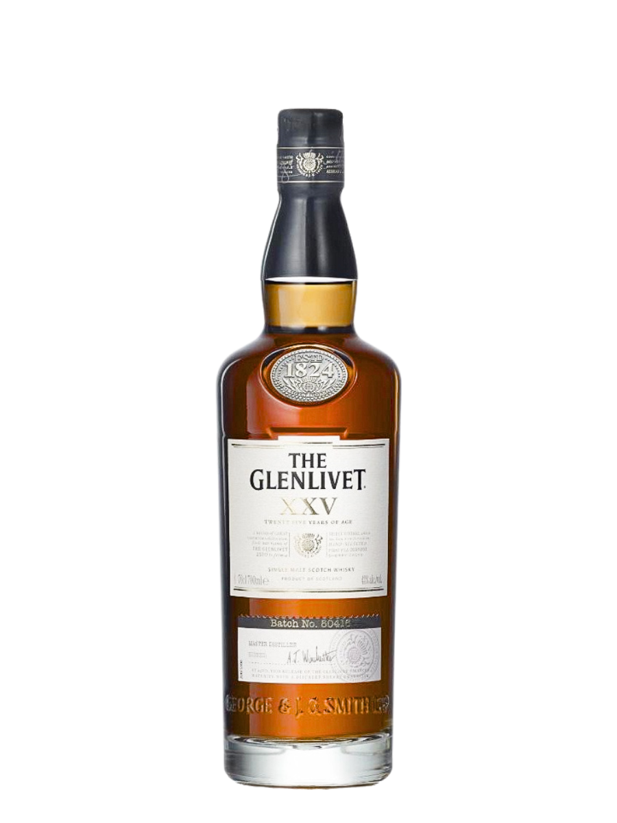 The Glenlivet XXV 25 Year Old Single Malt Scotch Whisky 43% 700ml