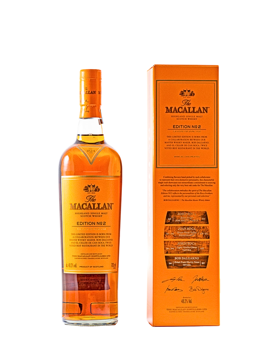 The Macallan Edition No. 2 Single Malt Scotch Whisky 700ml