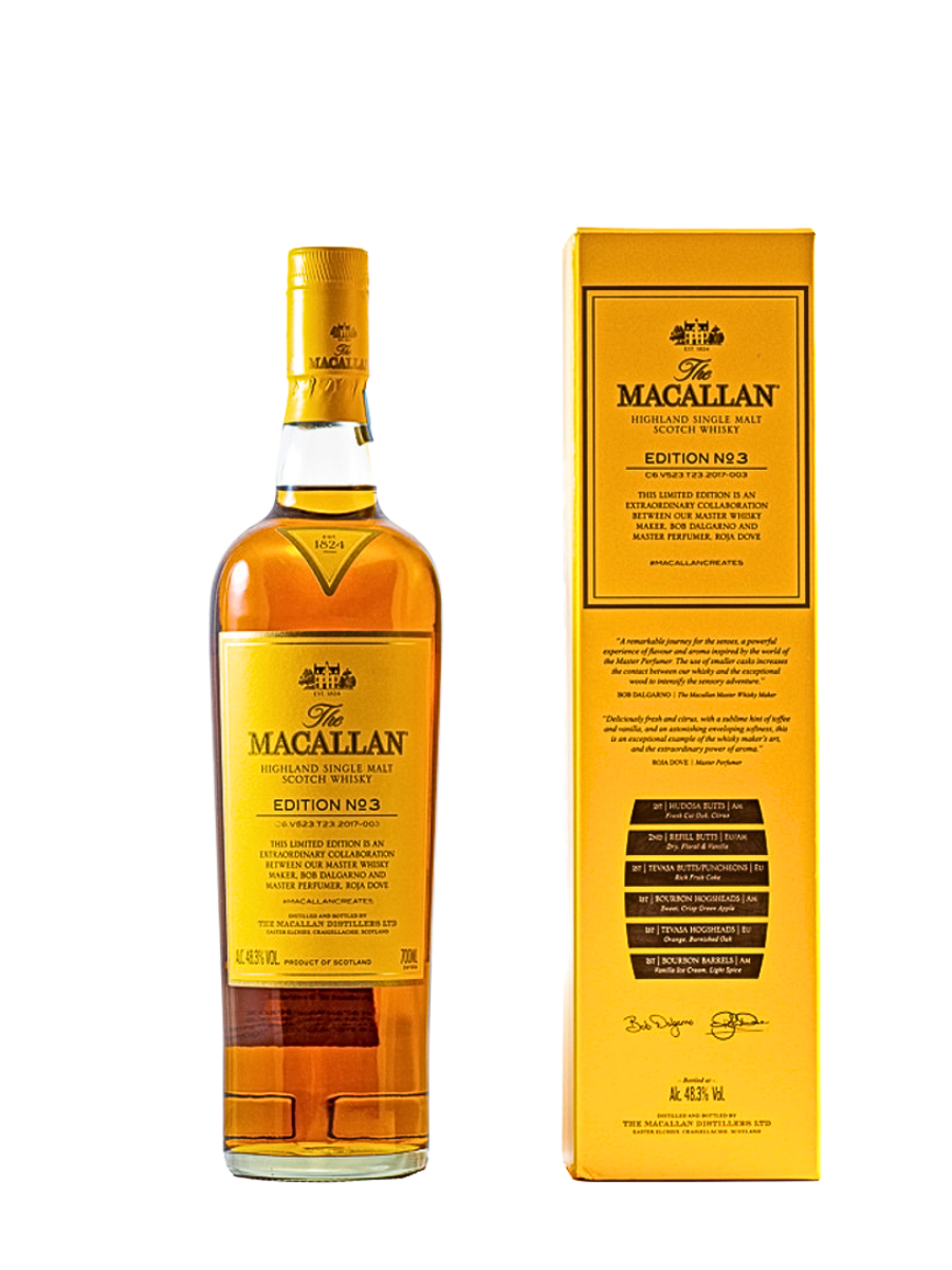 The Macallan Edition No. 3 Single Malt Scotch Whisky 700ml