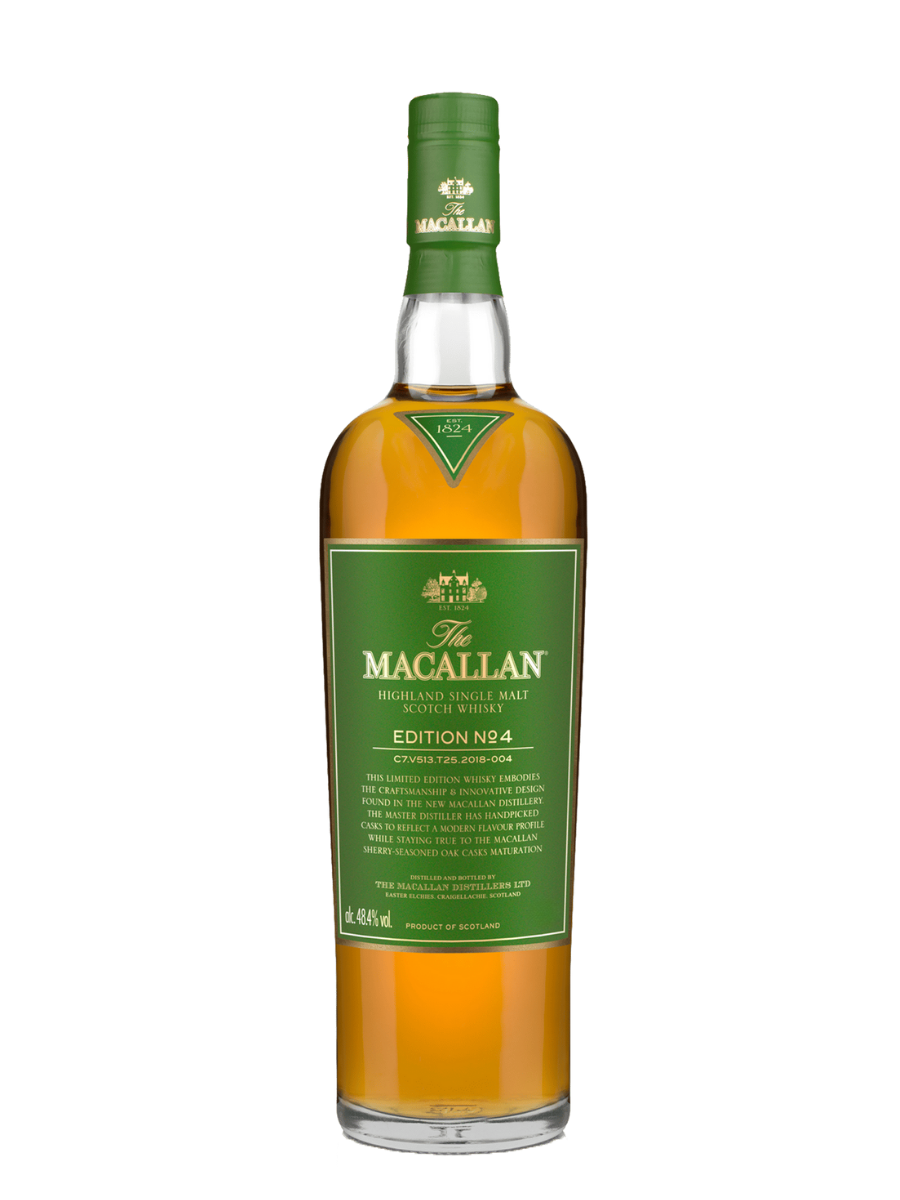 The Macallan Edition No. 4 Single Malt Scotch Whisky 750ml