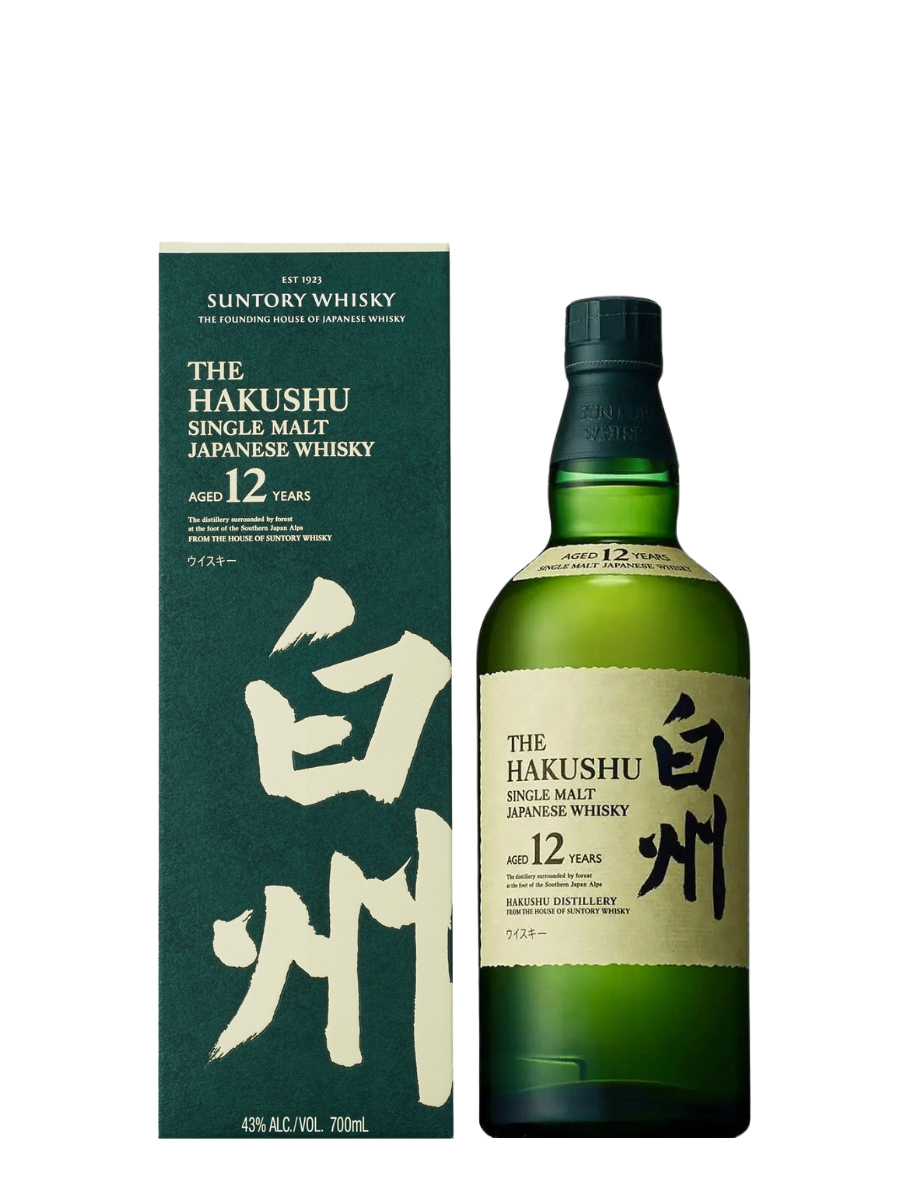Hakushu 12 Year Old Single Malt Japanese Whisky 700ml