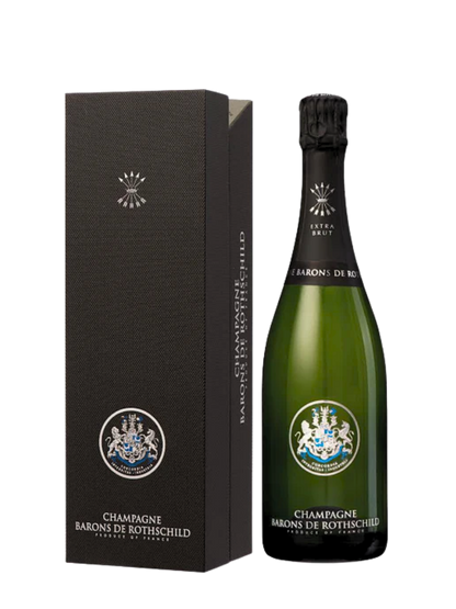 Champagne Barons De Rothschild Extra Brut NV Giftbox