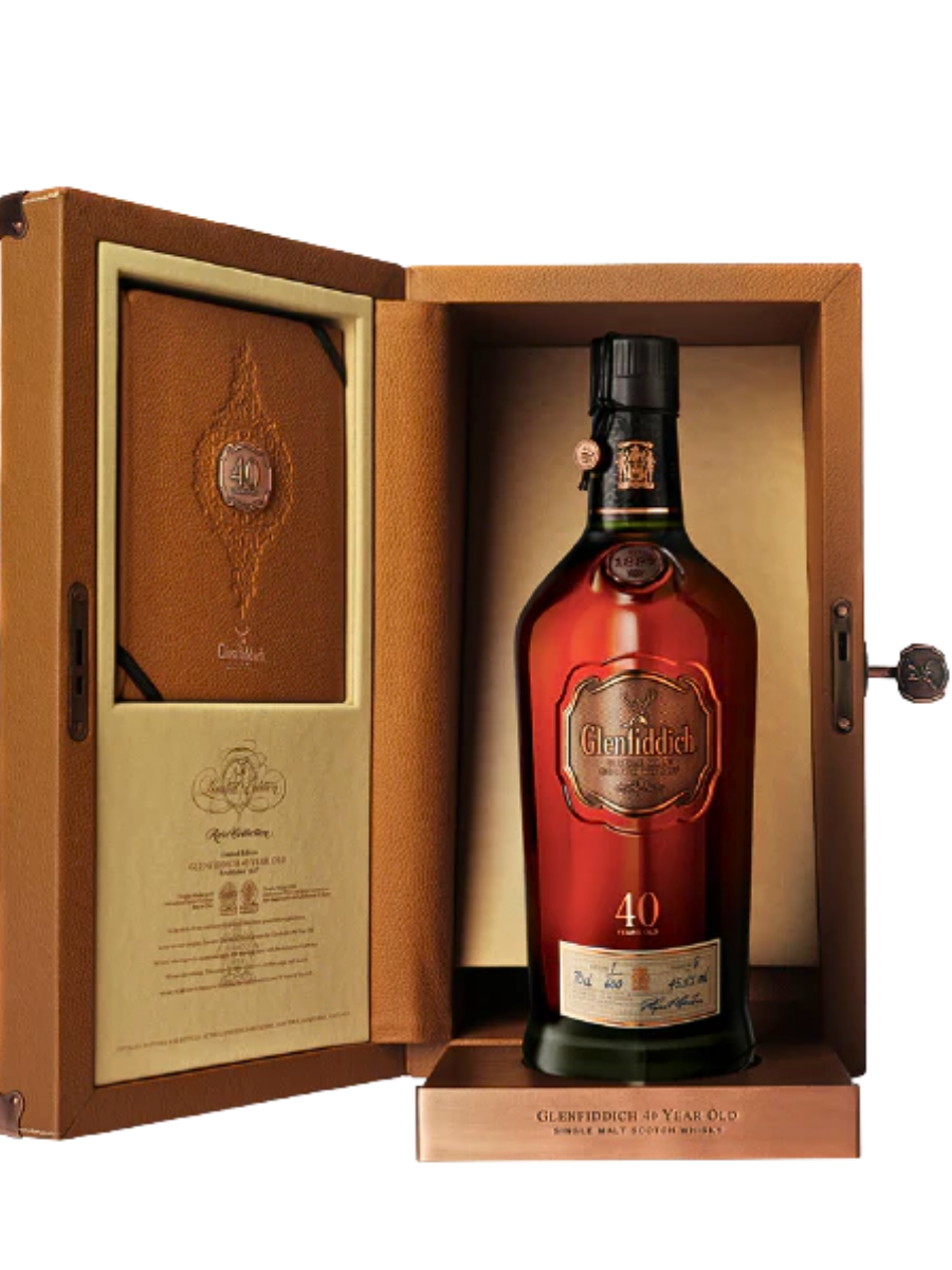 Glenfiddich 40 Year Old Single Malt Scotch Whisky 45.8% 700ml