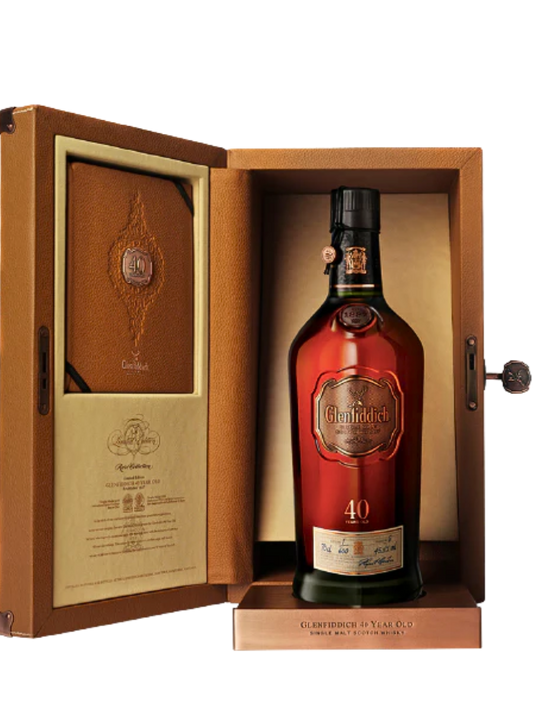 Glenfiddich 40 Year Old Single Malt Scotch Whisky 45.8% Giftbox 700ml