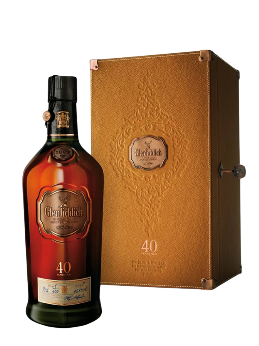 Glenfiddich 40 Year Old Single Malt Scotch Whisky 45.8% 700ml