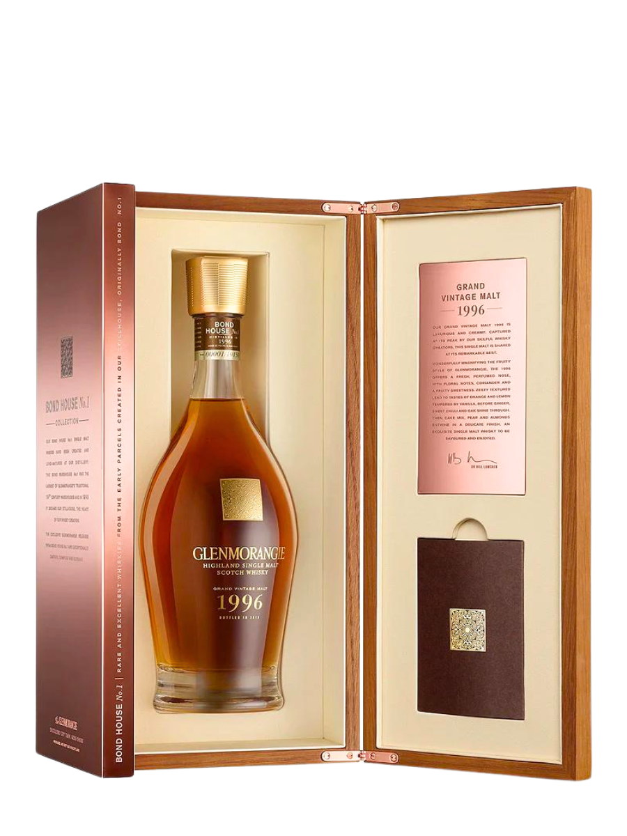 Glenmorangie 1996 Grand Vintage 23 Year Old Single Malt Scotch Whisky 700ml