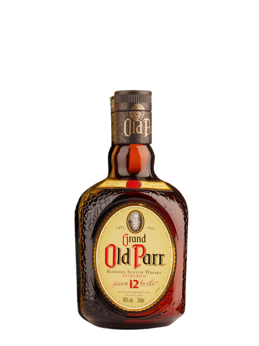 Grand Old Parr 12 Year Old Blended Scotch Whisky Giftbox 750ml