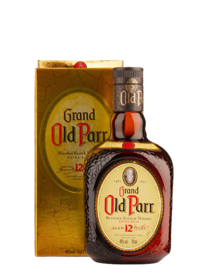Grand Old Parr 12 Year Old Blended Scotch Whisky Giftbox 750ml