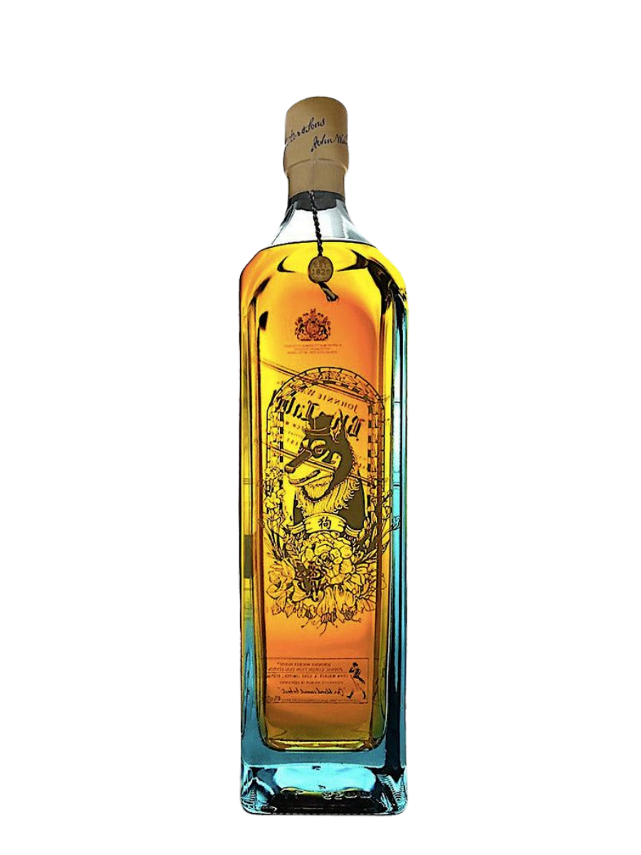 Johnnie Walker Blue Label Zodiac Collection Year of the Dog Blended Scotch Whisky 1L
