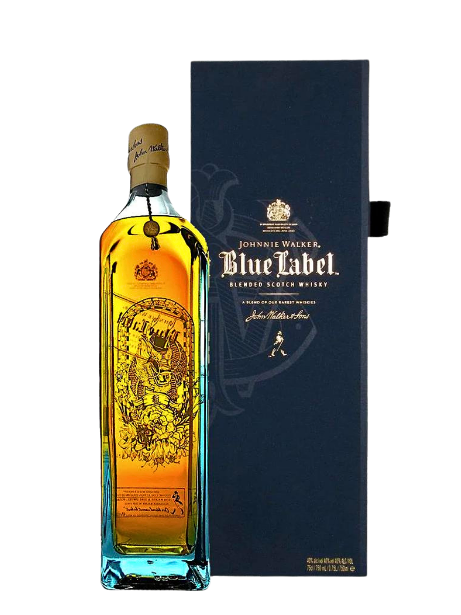 Johnnie Walker Blue Label Zodiac Collection Year of the Dragon Blended Scotch Whisky 1L