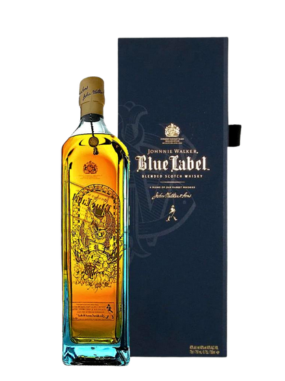 Johnnie Walker Blue Label Zodiac Collection Year of the Dragon Blended Scotch Whisky 1L