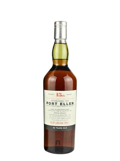 Port Ellen 15th Release 32 Year Old Single Malt Scotch Whisky