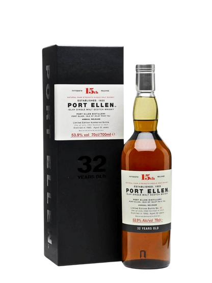 Port Ellen 15th Release 32 Year Old Single Malt Scotch Whisky