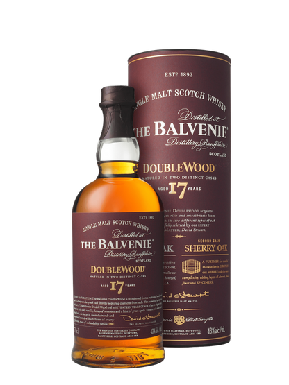 The Balvenie 17 Year Old Doublewood Single Malt Scotch Whisky 700ml