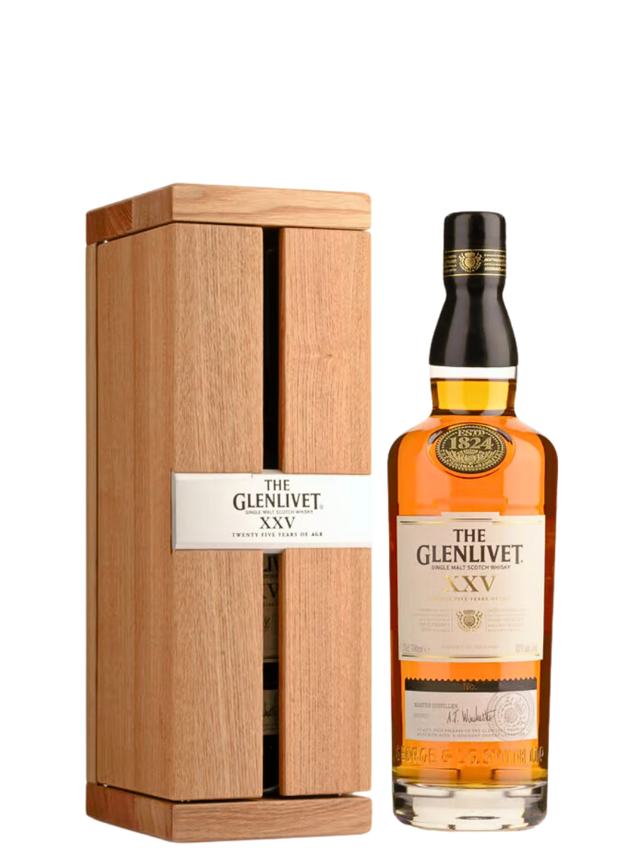 The Glenlivet XXV 25 Year Old Single Malt Scotch Whisky 43% 700ml