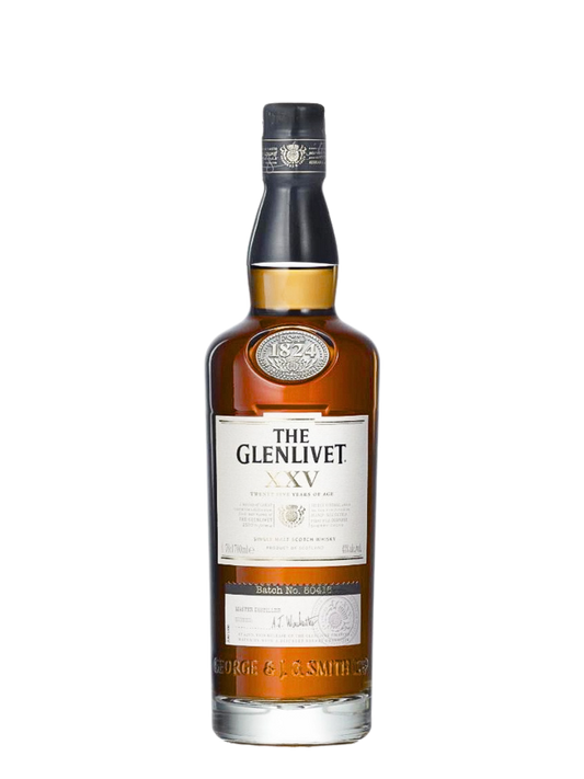 The Glenlivet XXV 25 Year Old Single Malt Scotch Whisky 43% 700ml