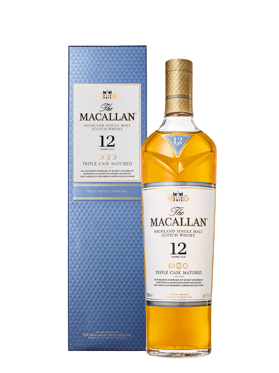 The Macallan 12 Year Old Triple Cask Single Malt 700ml