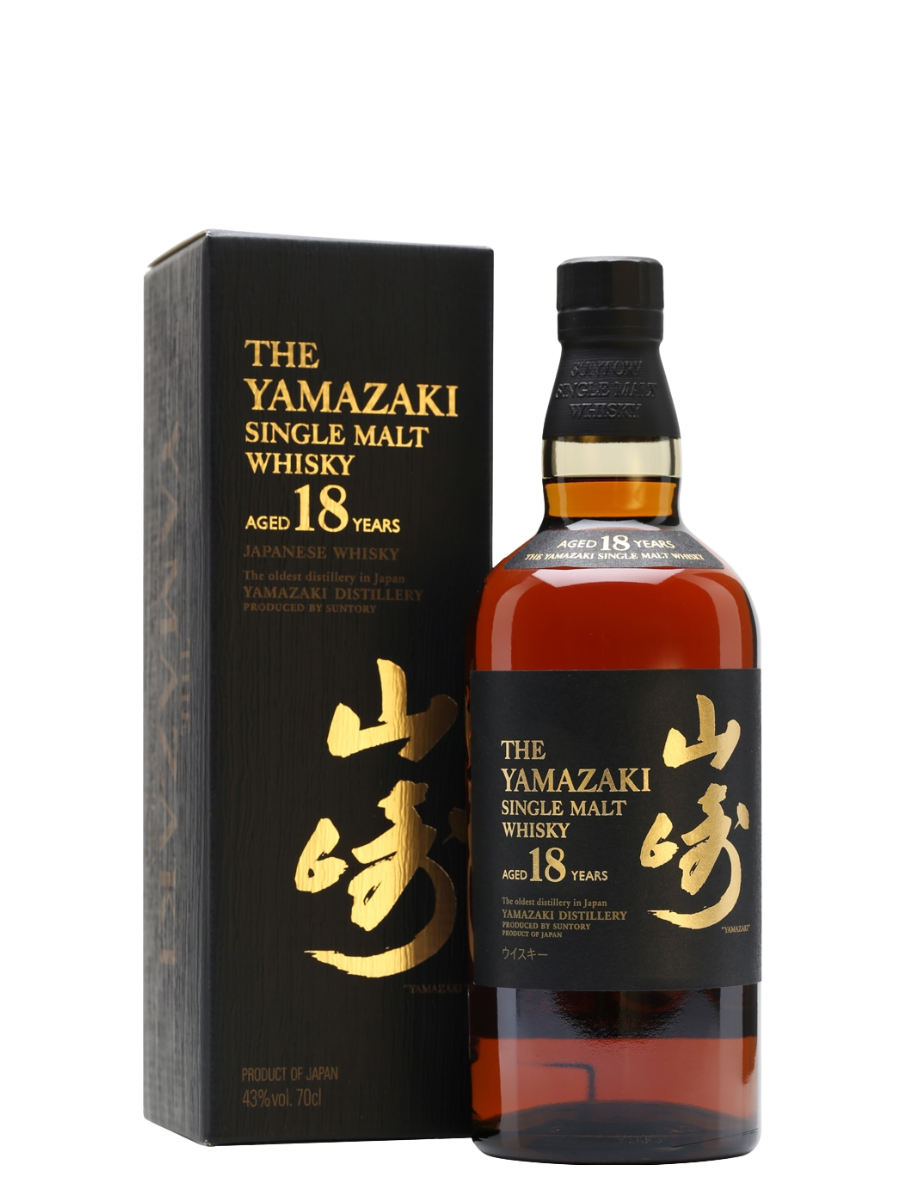 Yamazaki 18 Year Old Single Malt Japanese Whisky 700ml