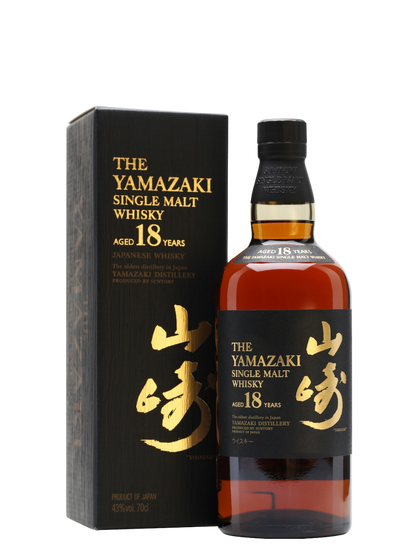 Yamazaki 18 Year Old Single Malt Japanese Whisky 700ml