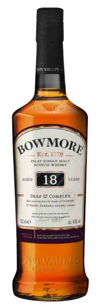 Bowmore Deep & Complex 18 Year Old 700ml without Giftbox (Traveller's Exclusive)