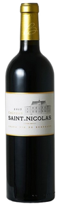 Chateau Saint Nicolas AOC Cadillac Cotes De Bordeaux 2015 750ml