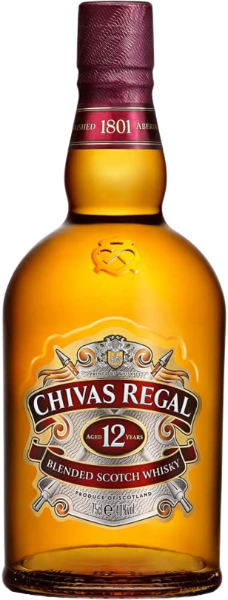 Chivas Regal 12 Year Old Blended Scotch Whisky 700ml (Old bottle)