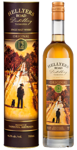 Hellyers Road Original 12 Year Old Single Malt Australian Whisky 700ml