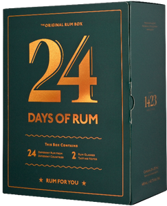 24 Days of Rum Christmas Advent Calendar 2022 Edition Giftbox 24x20ml Bottles