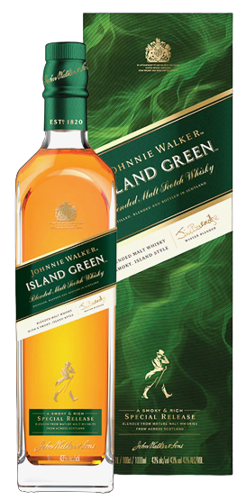 Johnnie Walker Island Green Giftbox 43% 1L