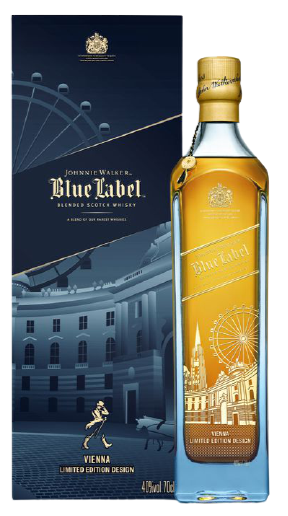 Johnnie Walker Blue Vienna Limited Edition Giftbox 40% 700ml