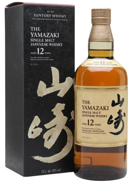 Suntory Yamazaki 12 Year Old Single Malt Japanese Whisky 700ml