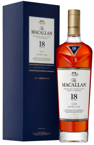 The Macallan 18 Year Old Double Cask Single Malt Annual 2020 Release 700ml