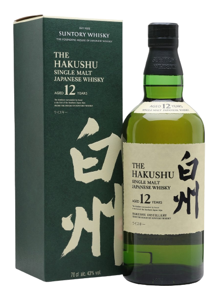 Suntory Hakushu 12 Year Old Single Malt Japanese Whisky 700ml